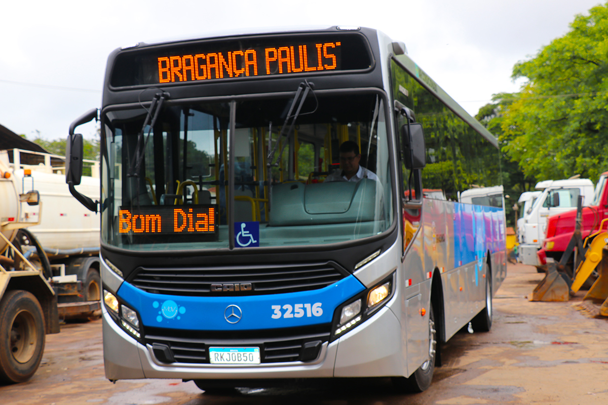 Prefeitura realiza vistoria nos veículos da nova empresa de transporte coletivo de Bragança Paulista
