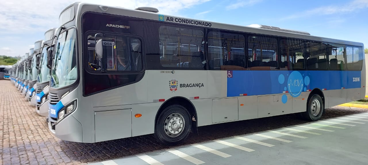 Nova concessionária que assumirá transporte coletivo apresenta ônibus que serão utilizados