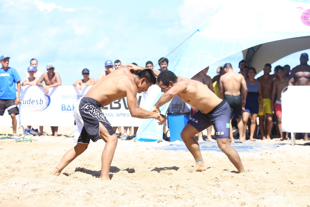 1º Beach Wrestling Bragança- Luta livre na areia acontece neste domingo no Lago do Taboão
