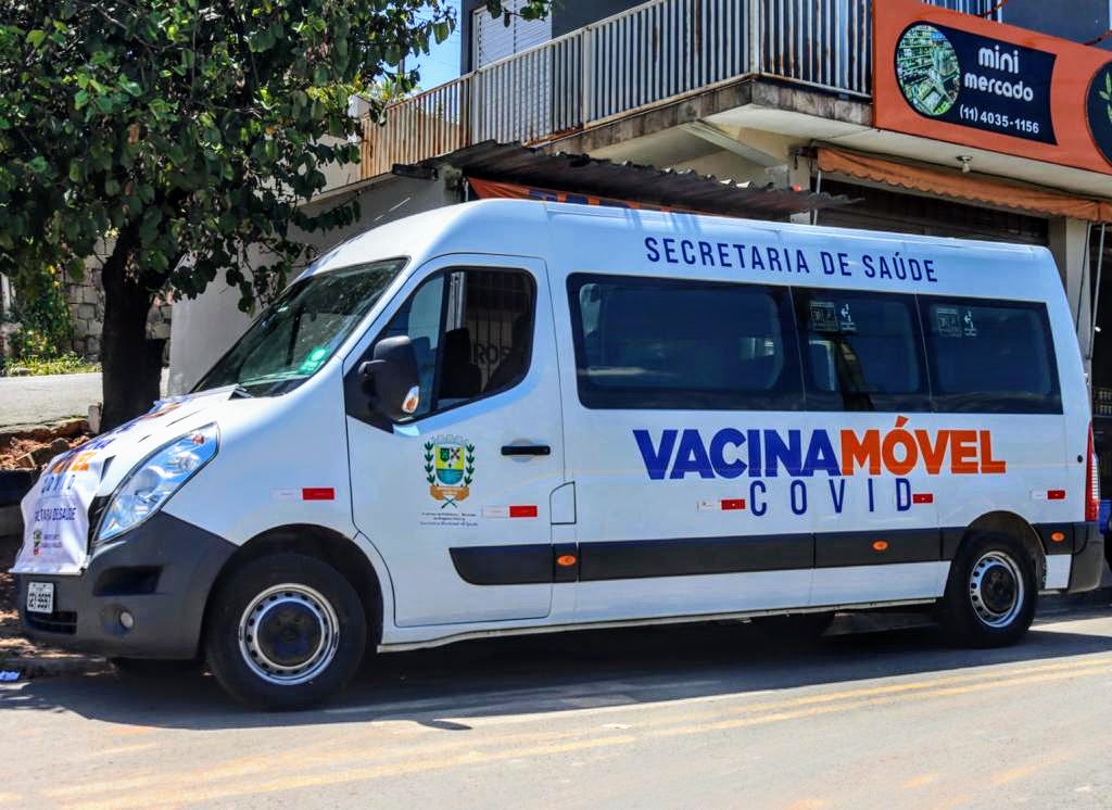 Secretaria de Saúde divulga cronograma do Vacina Móvel contra a Covid-19 de 01 a 10 de fevereiro