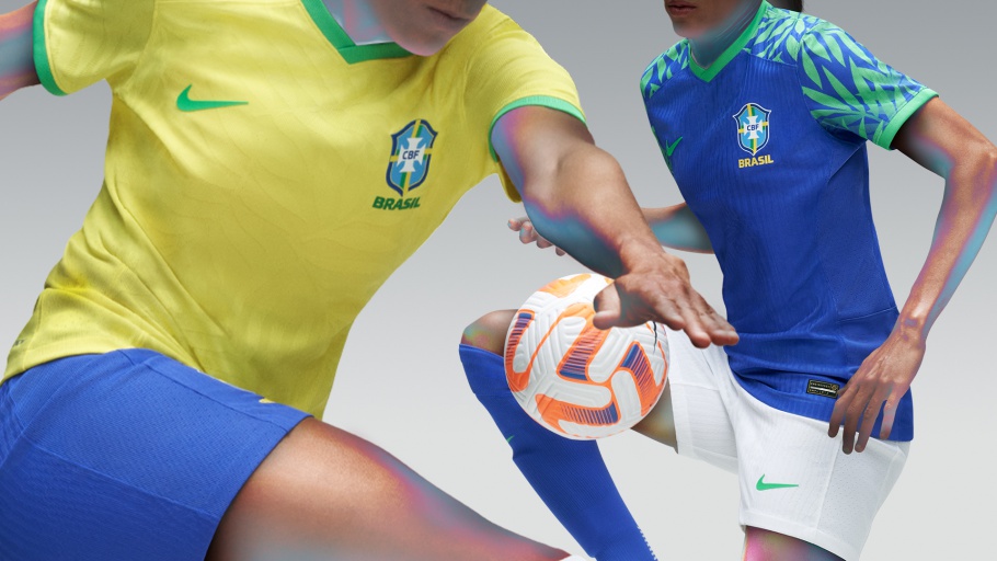 CBF e Nike lança novos uniformes da Seleção Brasileira feminina de futebol