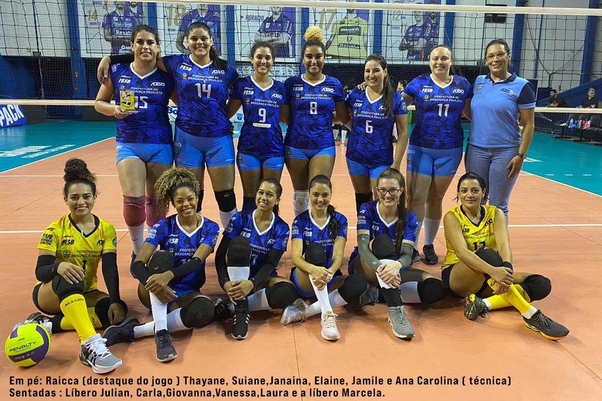 Equipe de Voleibol Adulto Feminino estreia com vitória fora de casa pela XXIV Copa Itatiba Regional de Voleibol 2023