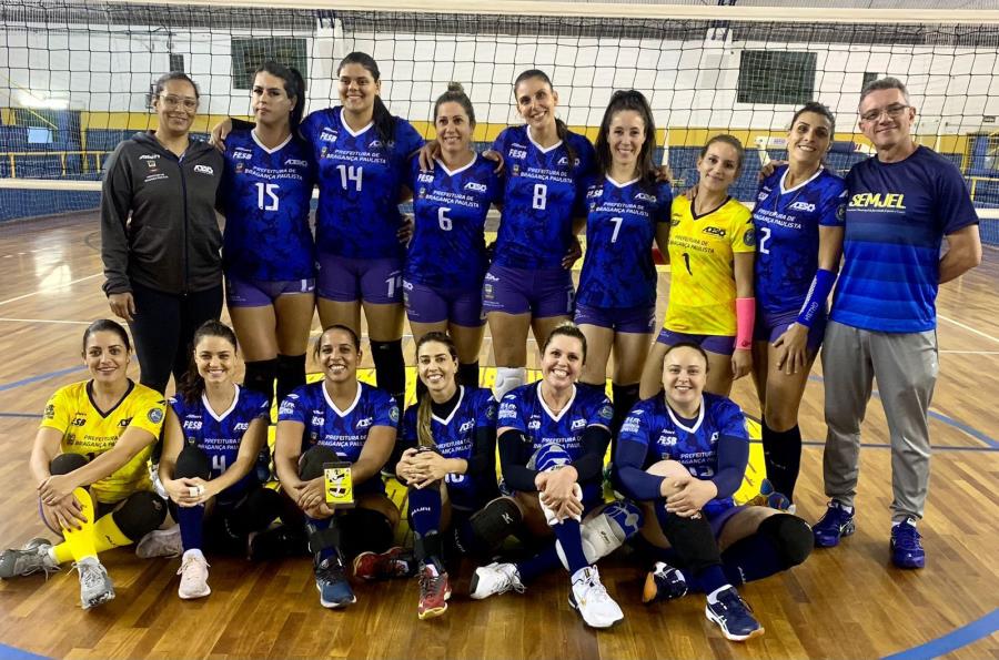 Equipe de Voleibol Adulto Feminino de Bragança Paulista conquista mais uma vitória pela XXIV Copa Itatiba Regional de Voleibol 2023