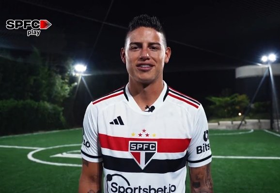 São Paulo anuncia oficialmente a contratação de James Rodriguez