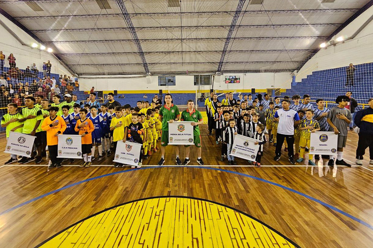 Começa a disputa pelo título do Campeonato Regional de Futsal de Menores em Bragança Paulista  