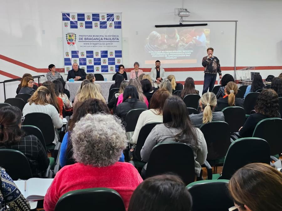 Bragança Paulista recebe palestra “Avaliação na Primeiríssima Infância: A Documentação Pedagógica como recurso da Aprendizagem das Crianças”